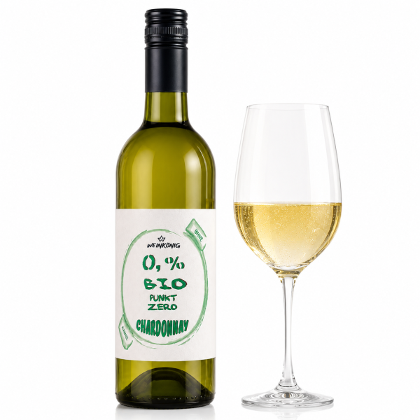 Alkoholfreier BIO Wein Chardonnay Weinkönig
