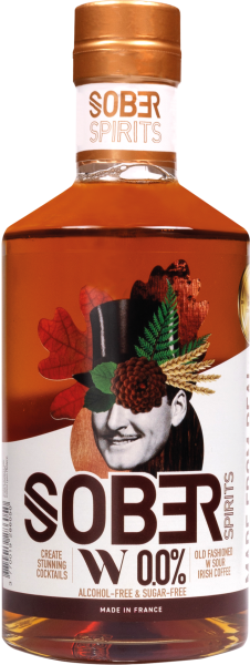 Sober Spirits W alkoholfrei – Premium Bourbon Whiskey Alternative aus Frankreich